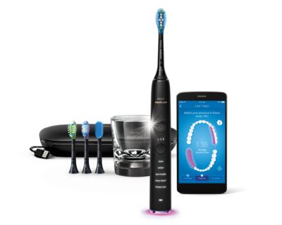 Sonic electric toothbrush with app