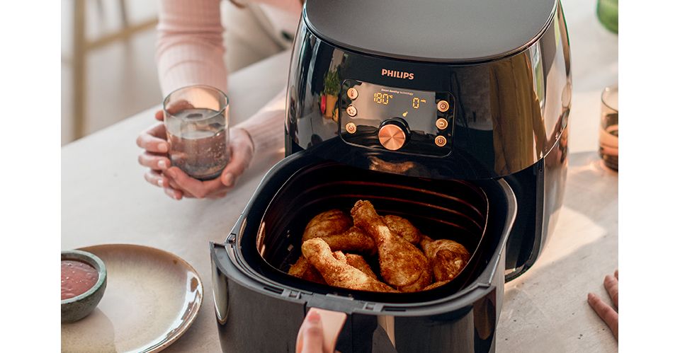 Test Philips Airfryer XXL HD9860/90 : friteuse-rôtisseuse-dégraisseuse,  l'ardent trio - Les Numériques