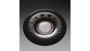 40mm neodymium drivers for sharp treble and deep bass