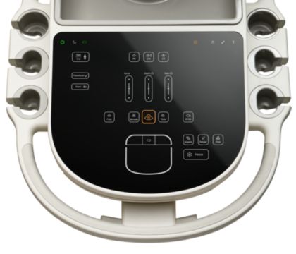 Sparq features an easy to clean touch panel