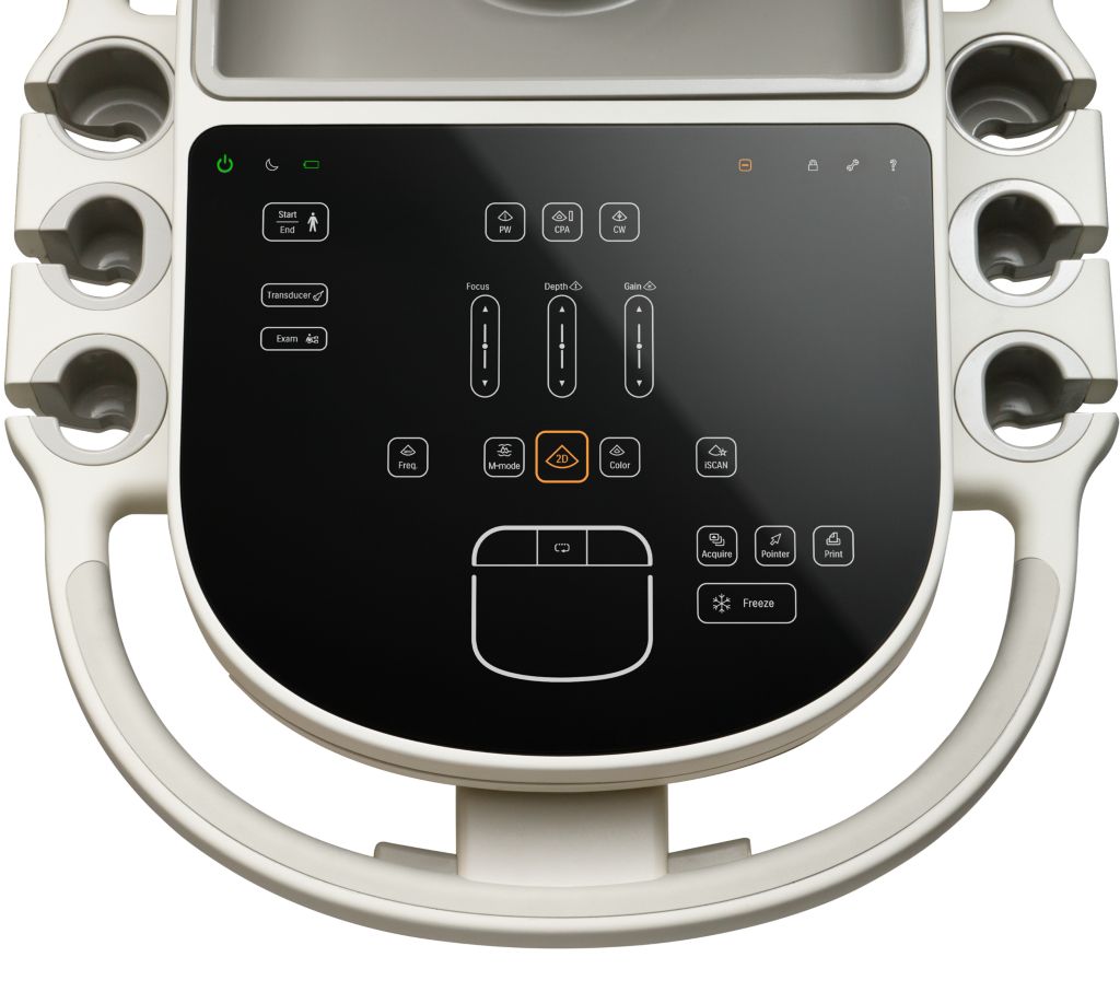 Sparq's sealed control panel enables easy cleaning