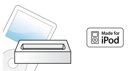 Station d'accueil comprise pour une lecture de musique pratique à partir de votre iPod/iPhone