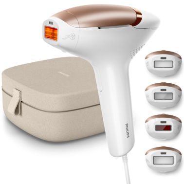 جهاز إزالة الشعر IPL مع تقنية SenseIQ 2.0