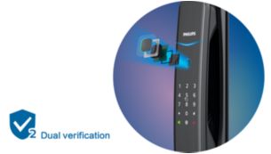 verification combination provides double security