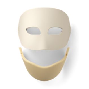 ReAura LED Face Mask 3-in-1 LED Mask: Full Face, Eye Area, Neck