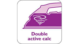 Двойная система очистки Active Calc предотвращает образование накипи
