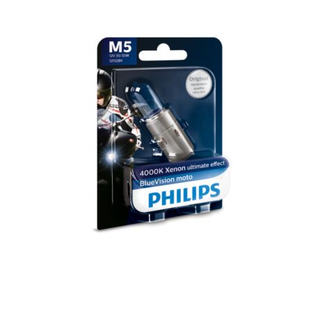 12152BVB1 BlueVision Moto Headlight bulb