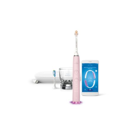 HX9902/75 Philips Sonicare DiamondClean Smart 9350 Sonic electric toothbrush with app