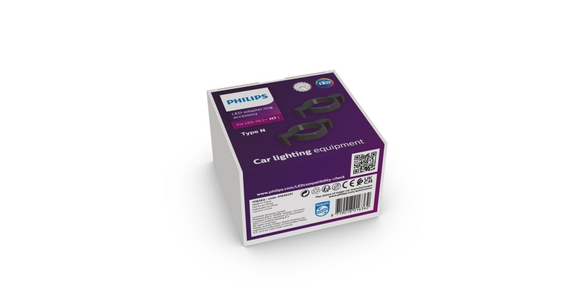 Accessories for LED upgrade Type N adapter rings LUM11183X2/10 | Philips