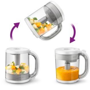 Gesunder 4-in-1-Babynahrungszubereiter