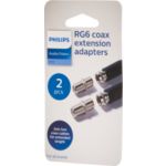 Extend two RG6 Coax Cables