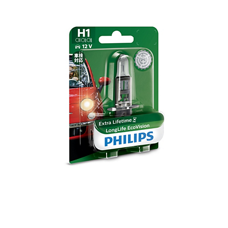 12258LLECOB1 LongLife EcoVision Headlight bulb&lt;br>