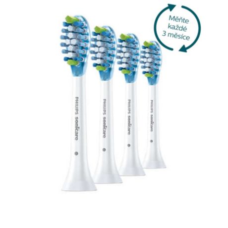 HX9044/07 Philips Sonicare AdaptiveClean Standardní velikost hlavice sonického kartáčku 4 ks