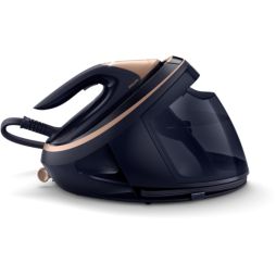 Philips PerfectCare Elite Plus Steam Generator Iron for Large Family Basket  Loads, with OptimalTEMP: No Fabric Burns Guaranteed, 8 Bar, 600 g Steam  Boost - Black/Gold - (GC9682/86) : : Home & Kitchen