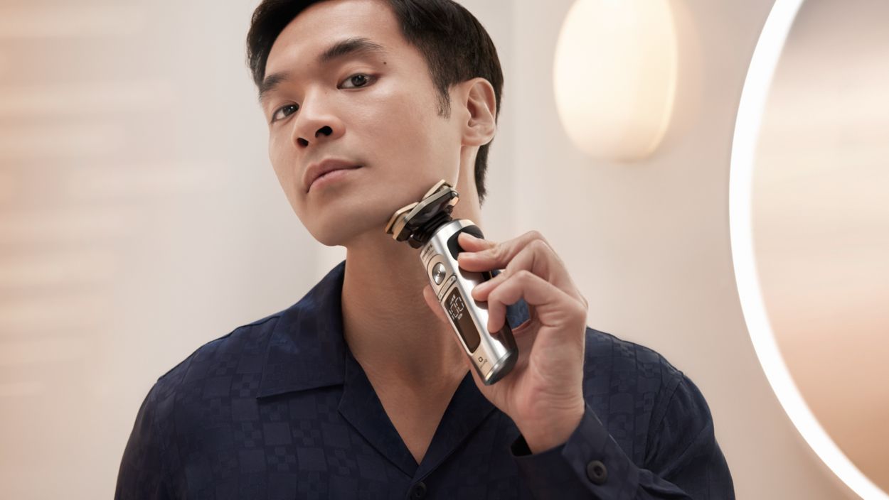 Shaver S9000 Prestige ウェット＆ドライ電動シェーバー SP9871/15 