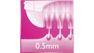 Épilent même les poils de 0,5 mm