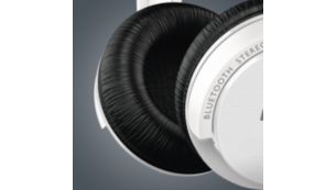 Soft ear cushions for long listening comfort