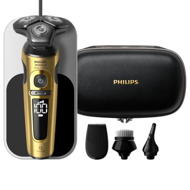 Philips Norelco Shaver S9000 Prestige Wet & Dry Electric shaver with SenseIQ