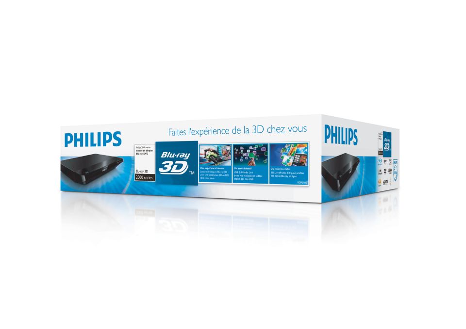 Blu-ray Disk/ DVD oynatıcı BDP2180/12 | Philips