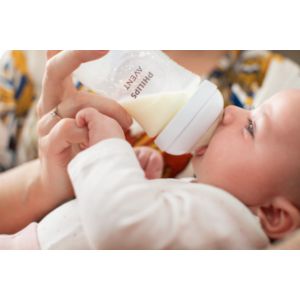 Supports baby's individual drinking rhythm