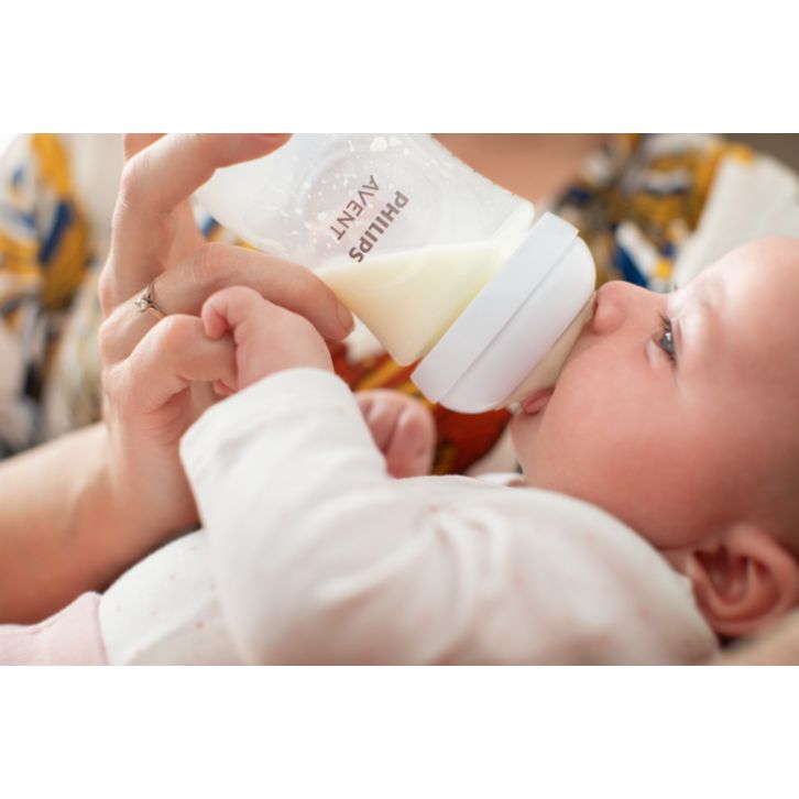 Supports baby's individual drinking rhythm