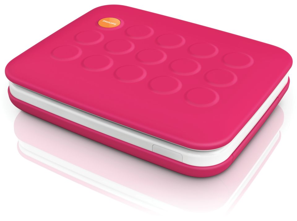 Pink Portable Dvd Player