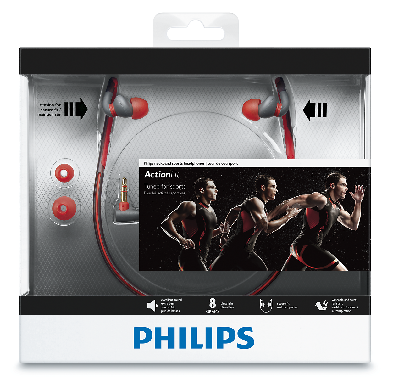 Sports neck band headphones SHQ4200/28 | Philips Sports neck band headphones SHQ4200/28 | Philips