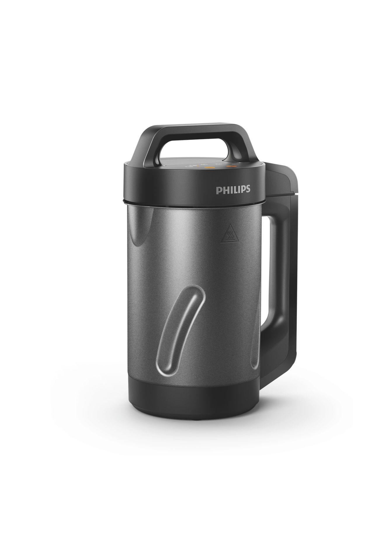 New Philips Viva Collection Soup Maker, Black & Stainless Steel