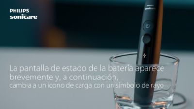 Carga con el vaso