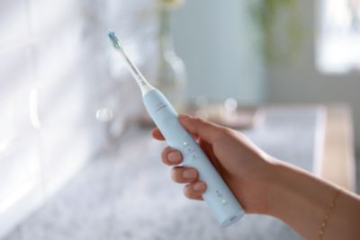 Goodbye manual toothbrush. Hello Sonic technology.