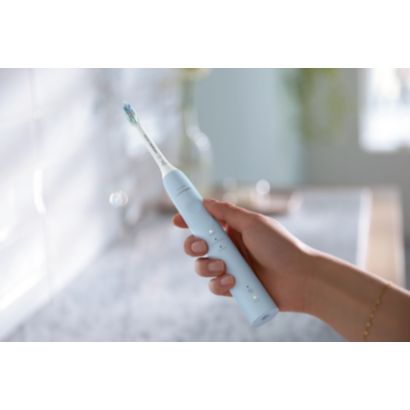 Goodbye manual toothbrush. Hello Sonic technology.