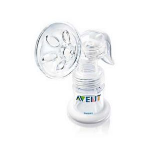 Manual breast pump