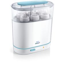 3-in-1 electric steam steriliser