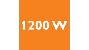 1200 瓦马达，实现高性能清洁