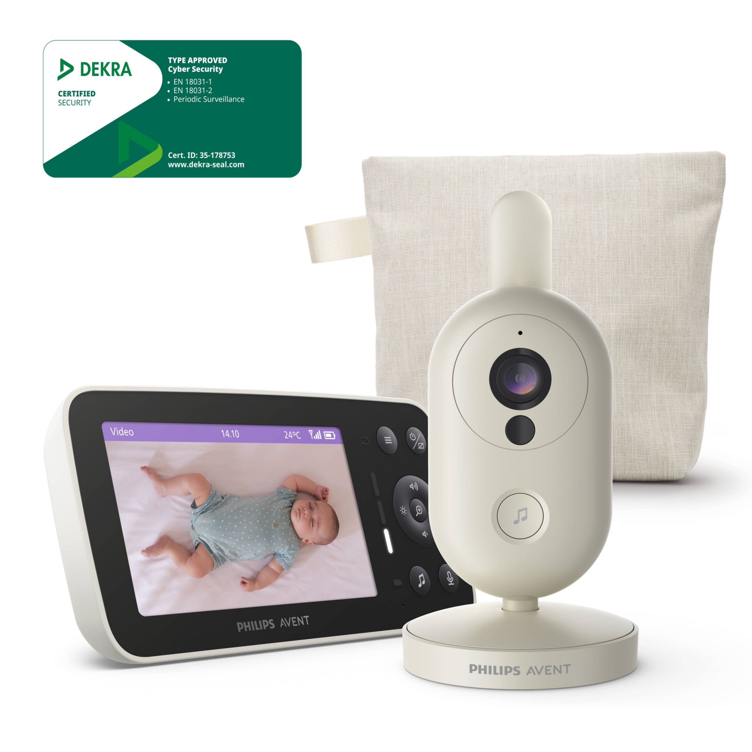 Avent Philips Video Baby Monitor - Premium - SCD863/26