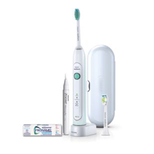 HealthyWhite Sonic electric toothbrush