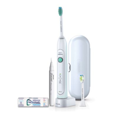 Whiter, healthier teeth