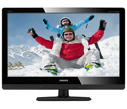 Disfruta de lo mejor de la TV en tu monitor LED HD