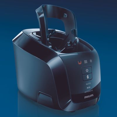 Sustav Jet* Clean služi za čišćenje, podmazivanje i punjenje aparata za brijanje