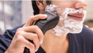 40 minutes of cordless shaving from a 10-hour charge