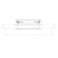 Split level rods