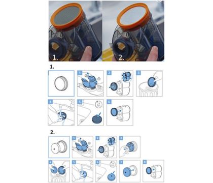 Filter cleaning