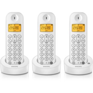 Téléphone fixe sans fil avec répondeur