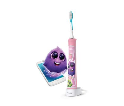 Interactive sonic power. More fun, better brushing