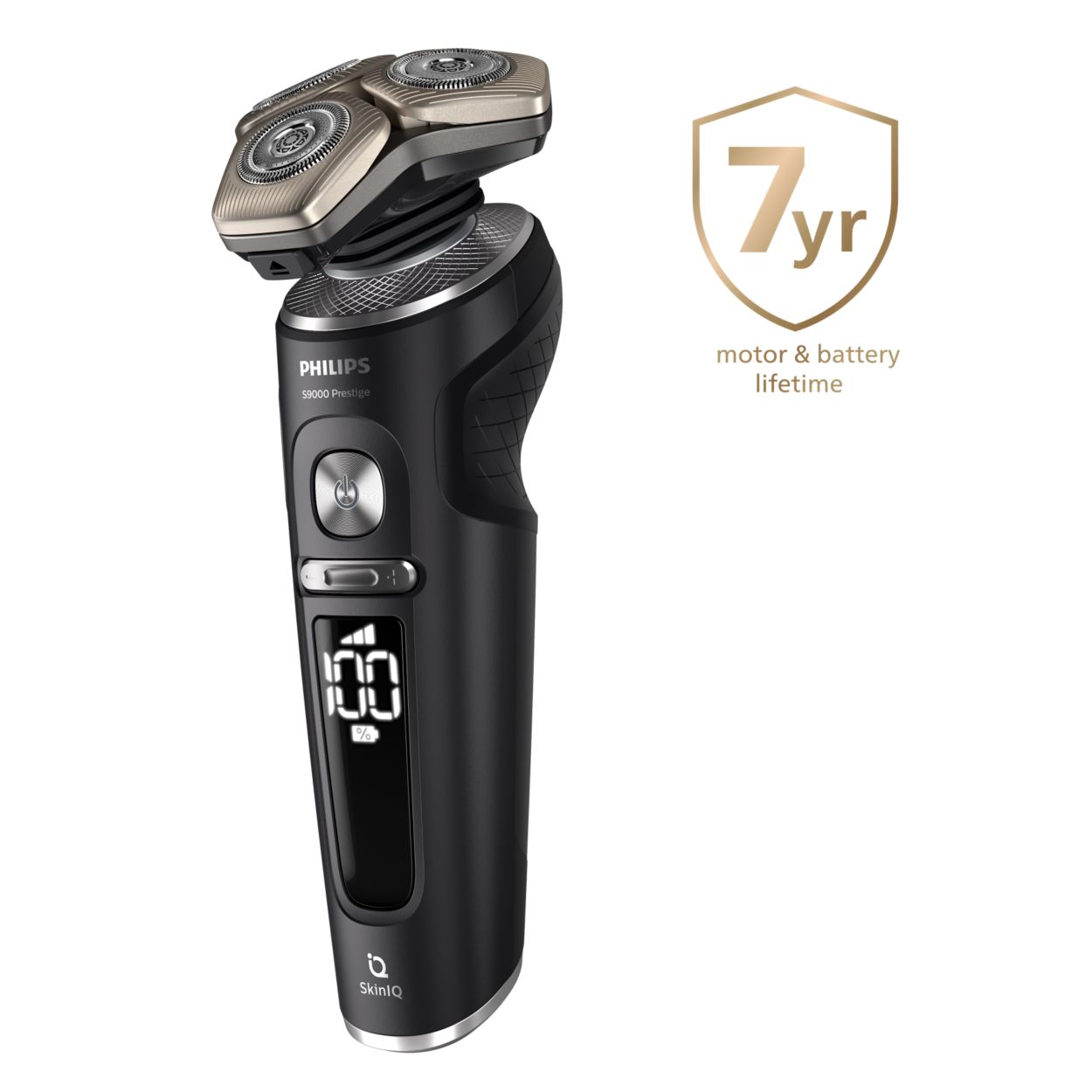 Shaver S9000 Prestige Wet & Dry Electric shaver with SkinIQ SP9840