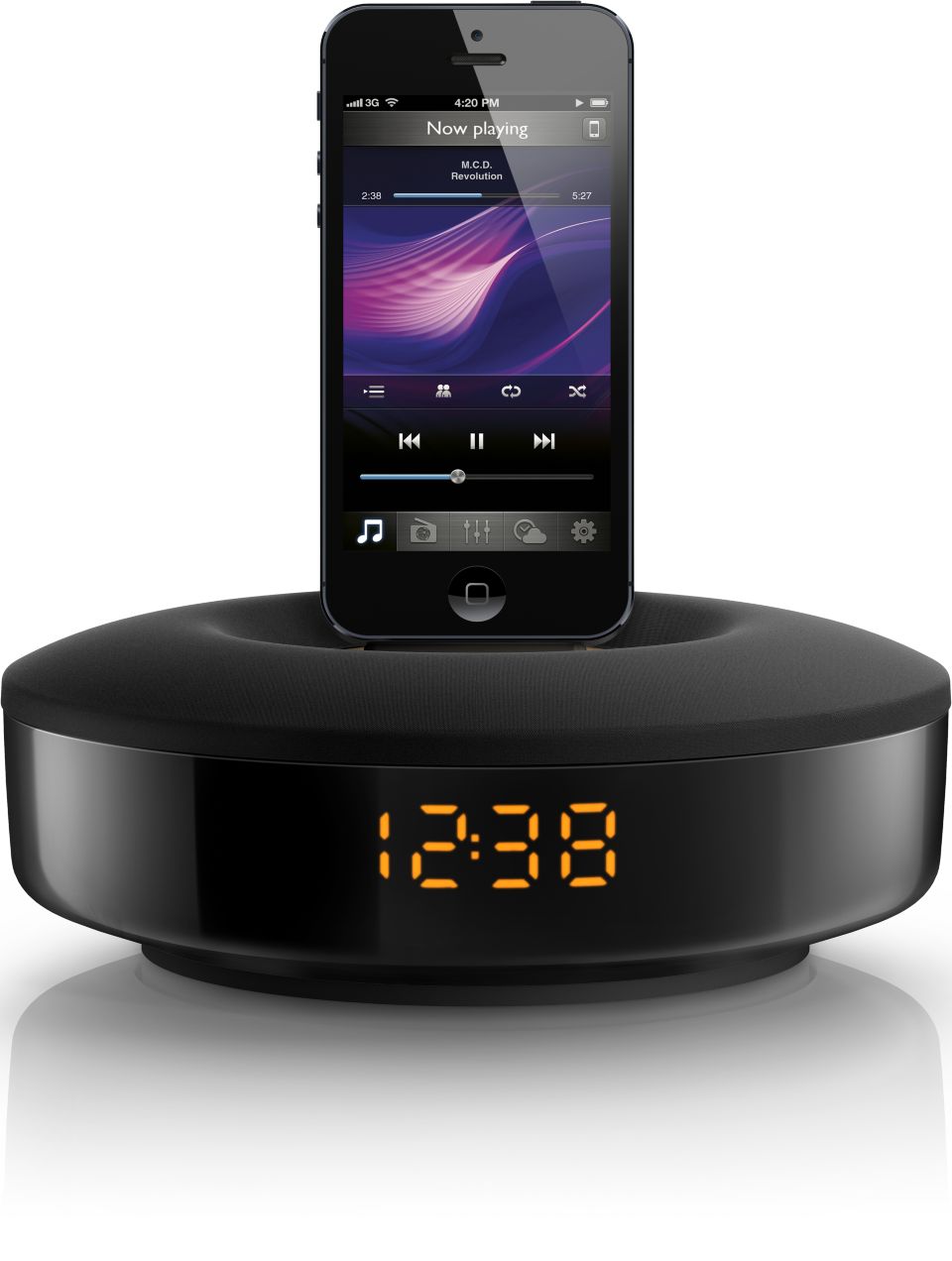 Philips iphone dock hot sale speaker