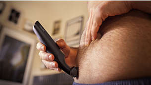 Ergonomisks rokturis ērtam skūšanās procesam