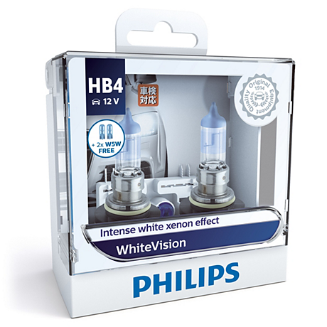 9006WHVSM WhiteVision car headlight bulb