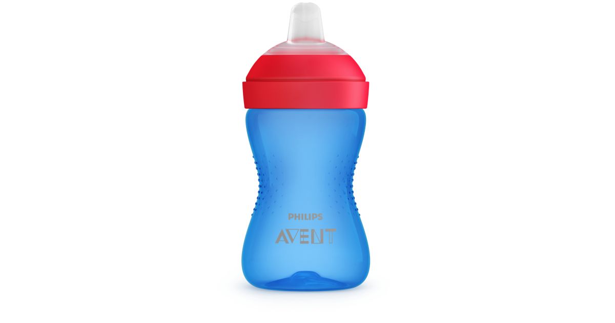Philips Avent - Mäkký pohár s náustkom odolný proti prehryznutiu SCF802/01 - hlavný produktový obrázok Philips