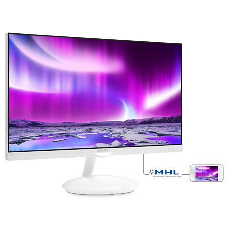 275C5QHGSW/00  Moda 275C5QHGSW LCD monitor with Ambiglow Plus Base